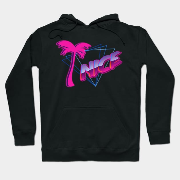 Nice 80s Shirt Hoodie by dejavault